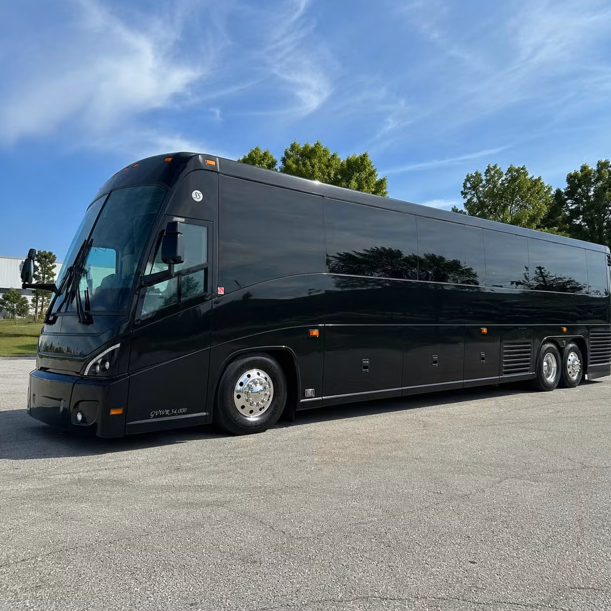 palm bay charter bus rental exterior