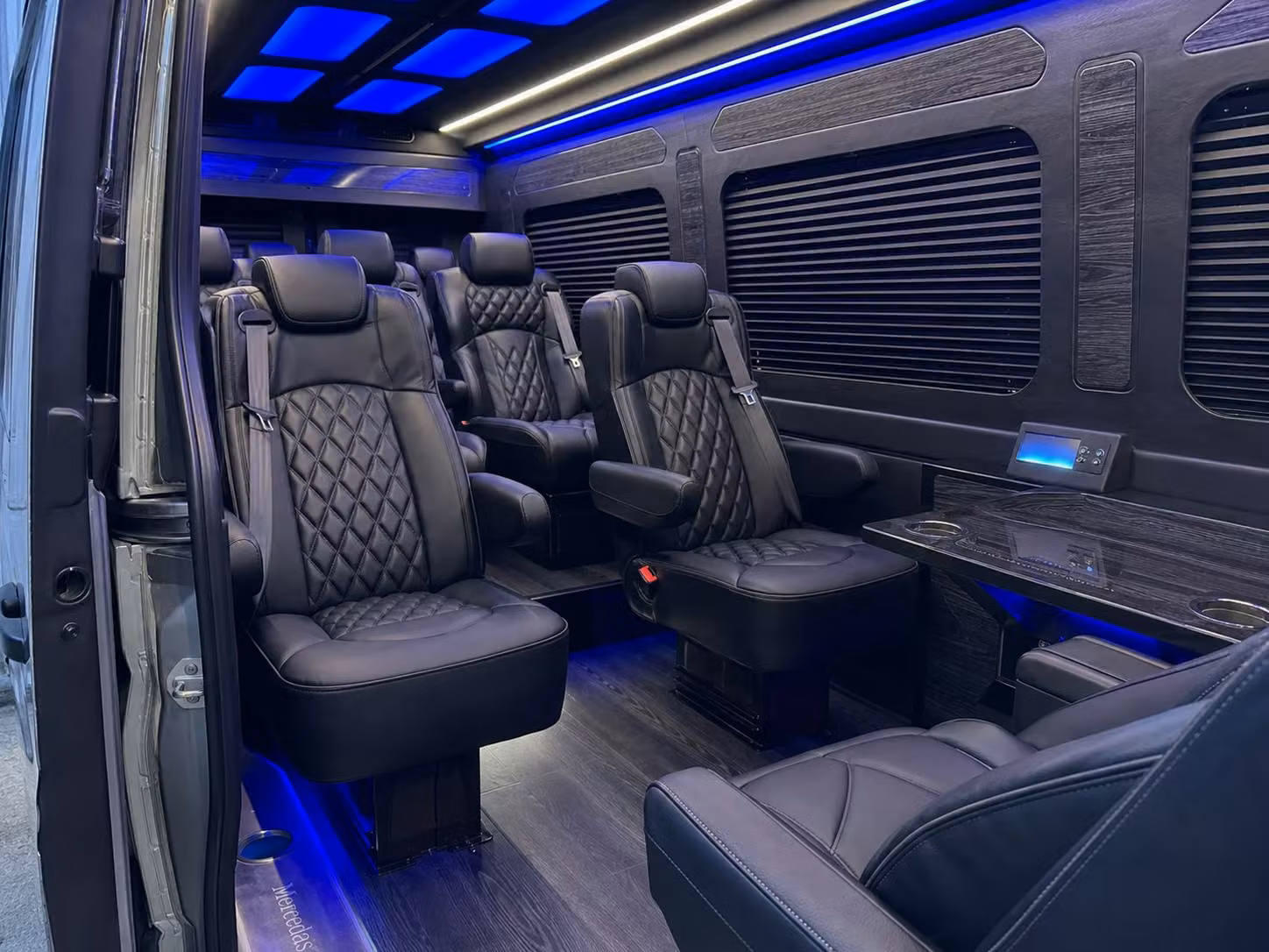 sprinter van transportation for groups and events across palm bay